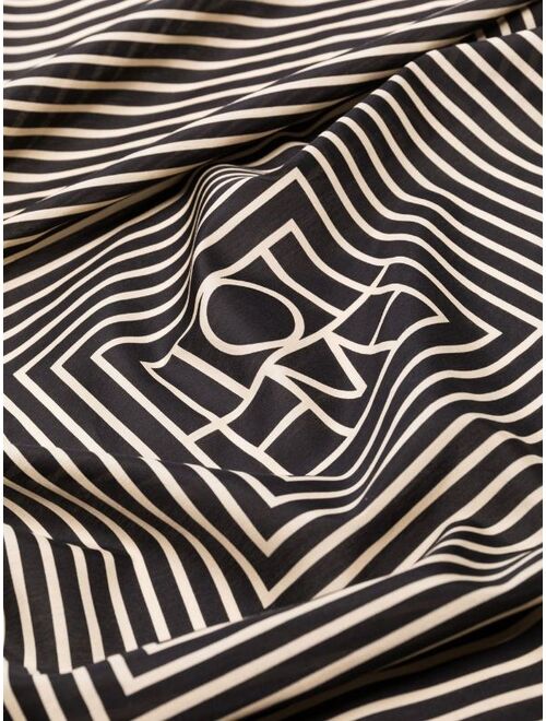 Toteme oversized striped scarf