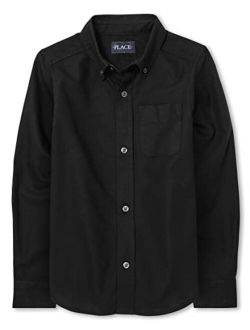 Boys' Long Sleeve Oxford Shirt