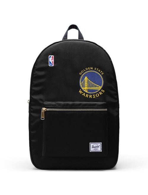 Herschel Supply Co. Black Golden State Warriors Satin Settlement Backpack