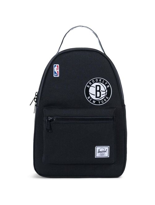 Herschel Supply Co. Black Brooklyn Nets Nova Small Backpack