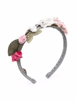 floral-embellished hairband