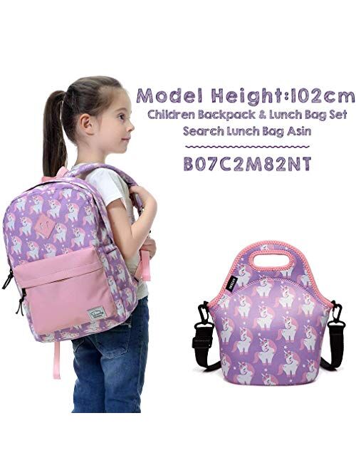 Kids Backpack,VASCHY Cute Lightweight Preschool Backpack for Toddlers Boys Girls