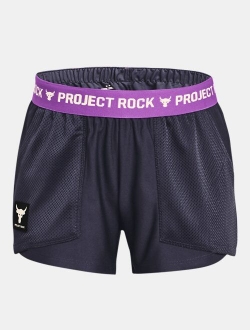 Girls' Project Rock Play Up Shorts