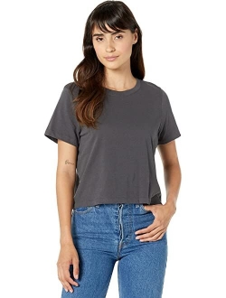 Softfade Cotton Lakeshore Crop Tee