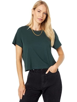 Softfade Cotton Lakeshore Crop Tee