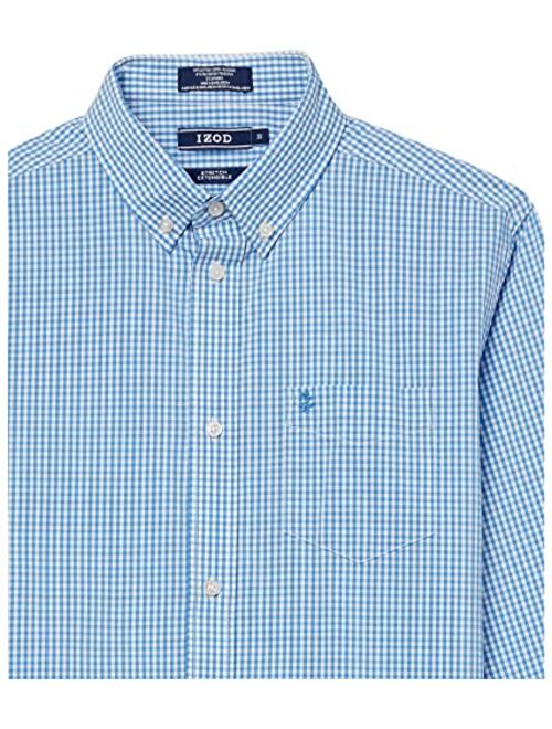 Buy IZOD Boys' Long Sleeve Button-Down Collared Dress Shirt with Tie ...