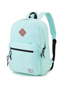 Vx Vonxury School Backpack,VONXURY Unisex Classic Lightweight Water Resistant Causal Daypack for Teens Boys Girls