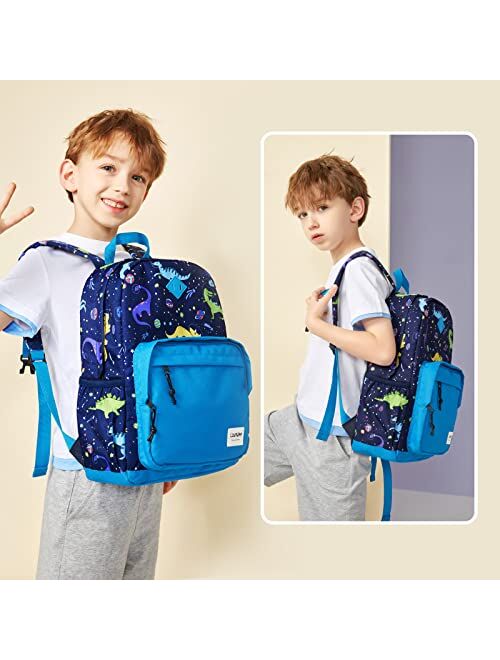 Lounwee Kids Backpack for Boys Girls: Cute Waterproof Dinosaur Toddler Bookbag for Preschool Kindergarten Daycare