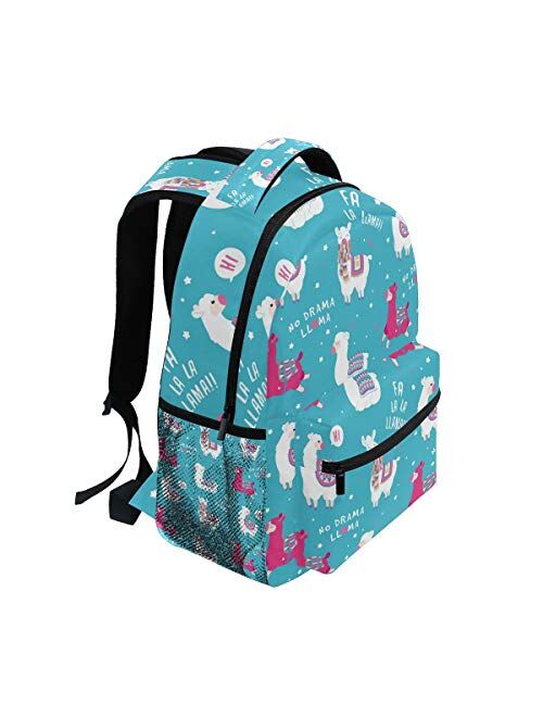 Senya Hedgehog School Backpack for Boys Girls Bookbag Travel Bag