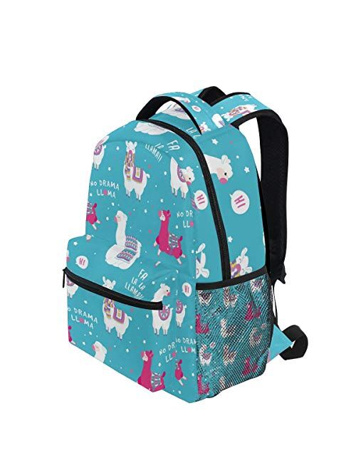 Senya Hedgehog School Backpack for Boys Girls Bookbag Travel Bag