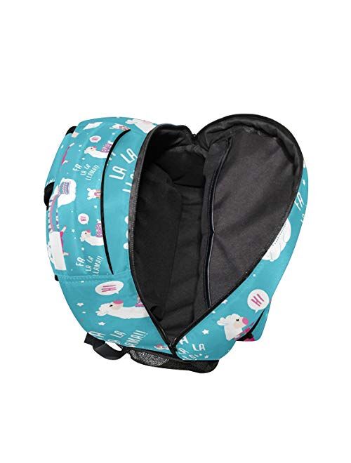 Senya Hedgehog School Backpack for Boys Girls Bookbag Travel Bag