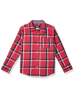 Boys' Toddler Woven Buttonfront