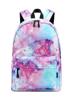 Abshoo Lightweight Water Resistant Galaxy Backpacks For Teen Girls Boys School Bookbags (Galaxy D)