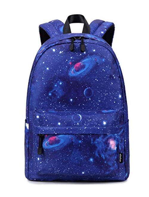 Abshoo Lightweight Water Resistant Galaxy Backpacks For Teen Girls Boys School Bookbags (Galaxy D)