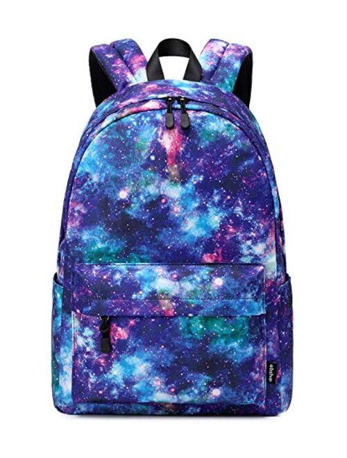 Abshoo Lightweight Water Resistant Galaxy Backpacks For Teen Girls Boys School Bookbags (Galaxy D)