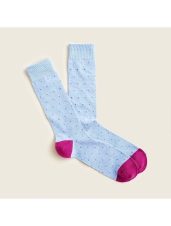 Small dot socks