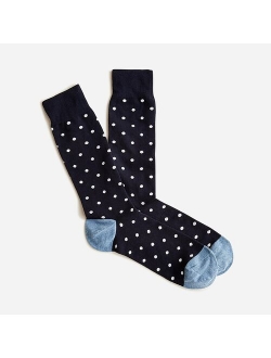 Small dot socks