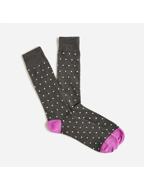 J.Crew Small dot socks