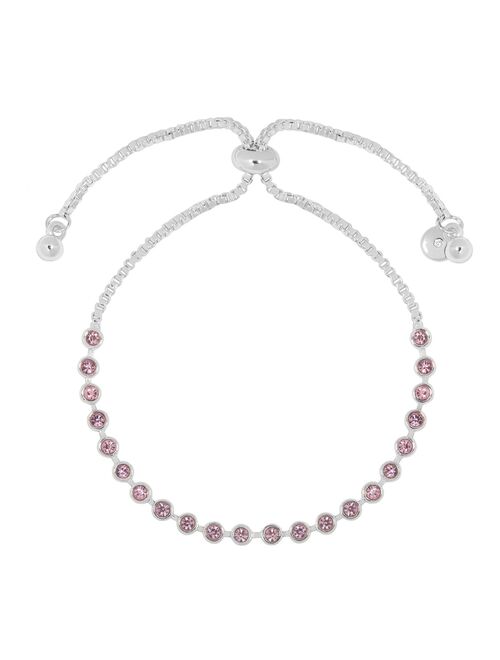 Little Co. by Lauren Conrad LC Lauren Conrad Dainty Simulated Crystal Pull-Tie Bracelet