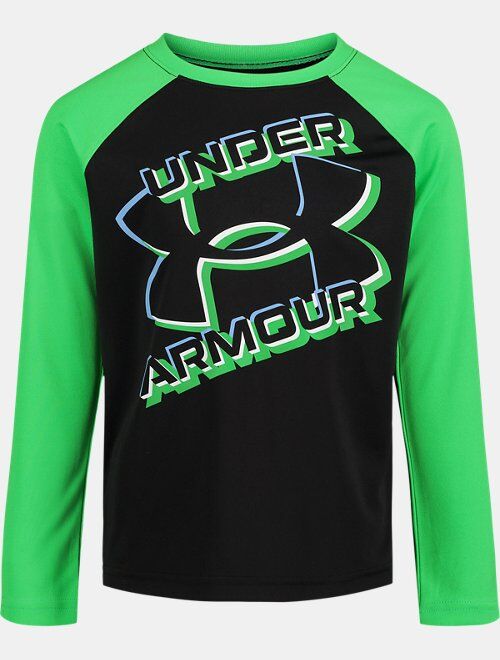 Under Armour Boys' Toddler UA New Logo Dimension Short Sleeve T-Shirt