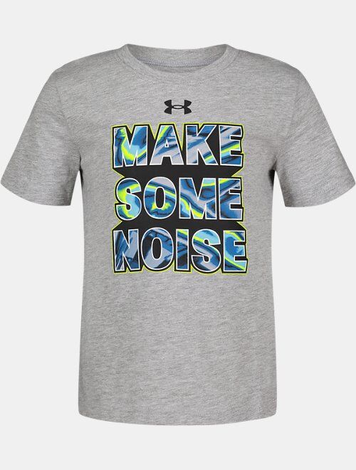 Under Armour Boys' Toddler UA Make Some Noise Short Sleeve T-Shirt