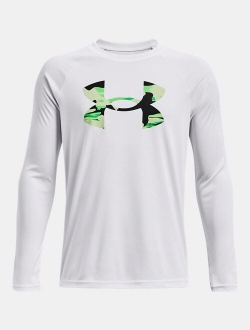 Boys' UA Tech Logo Fill Long Sleeve