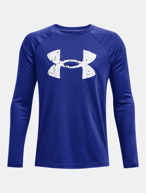 Under Armour Boys' UA Tech Logo Fill Long Sleeve