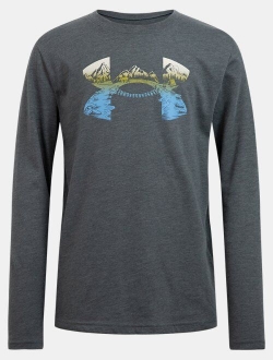 Boys' UA River Logo Long Sleeve