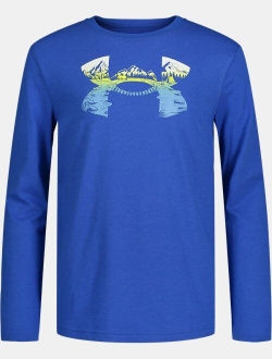 Boys' UA River Logo Long Sleeve