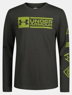 Boys' UA In The Mountains Logo Long Sleeve