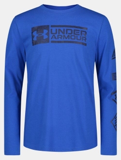 Boys' UA In The Mountains Logo Long Sleeve