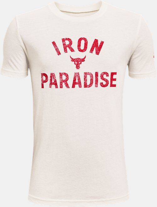 Under Armour Boys' Project Rock Iron Paradise Short Sleeve