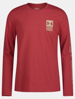 Boys' UA Topo Logo Long Sleeve