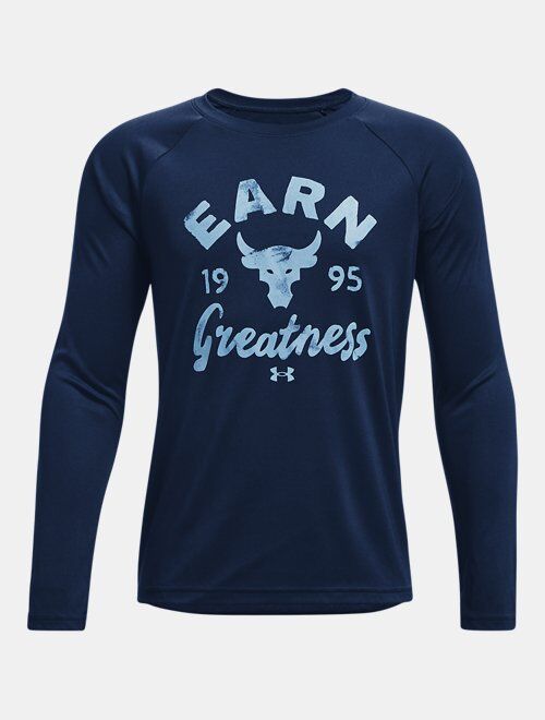 Under Armour Boys' Project Rock Earn Greatness Long Sleeve