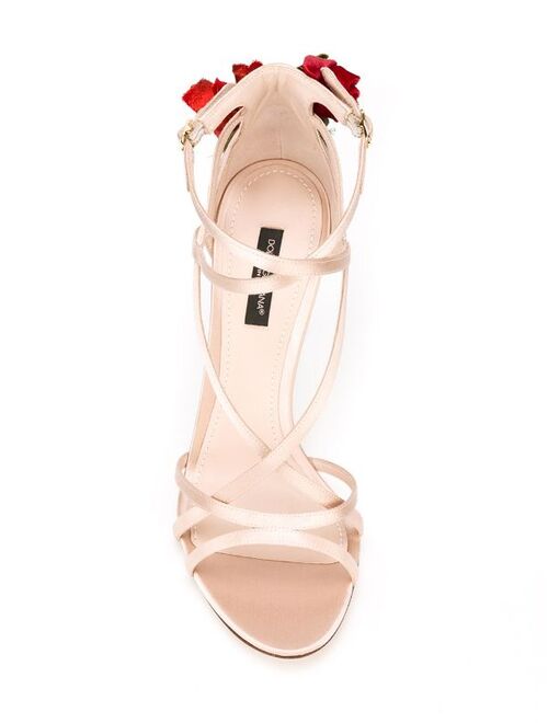 Dolce & Gabbana climbing rose sandals