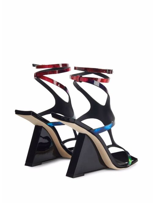 Giuseppe Zanotti 105mm angled heel sandals