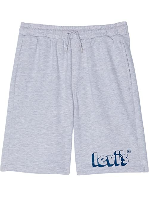 Levi's Kids Soft Knit Jogger Shorts (Big Kids)