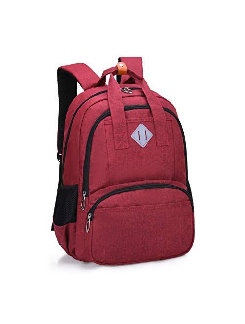 HOPYOCK Kids Backpacks for Boys,Multi-Pocket Primary and Middle School Bookbags for Boys with Reflective Design