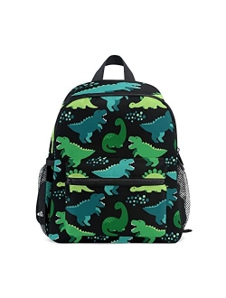 TropicalLife Kids Backpack for Boys Girls Toddler School Cute Dinosaur Children Travel Preschool Book Bag Kindergarten Backpack Daypack