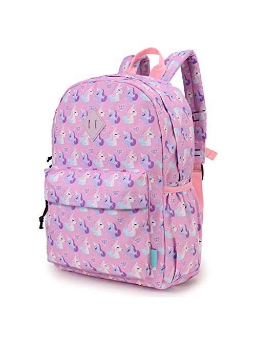 VX VONXURY Backpack for Boys and Girls, Lightweight Kids Backpack Preschool Toddler Kindergarten Bookbag with Front Chest Buckle VONXURY