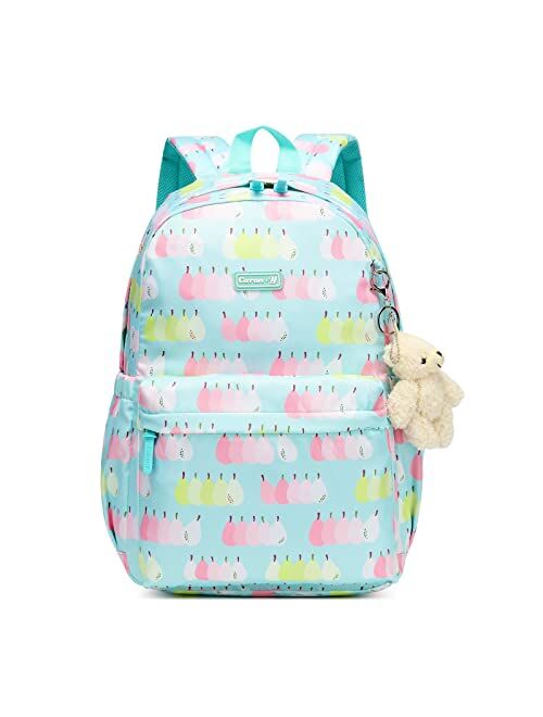 CaranY Kids Backpack Girls and Boys Classic School Backpack Light Weight Two Size Multi-pocket