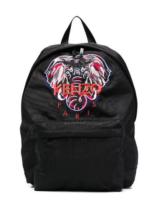 Kenzo Kids embroidered-logo backpack