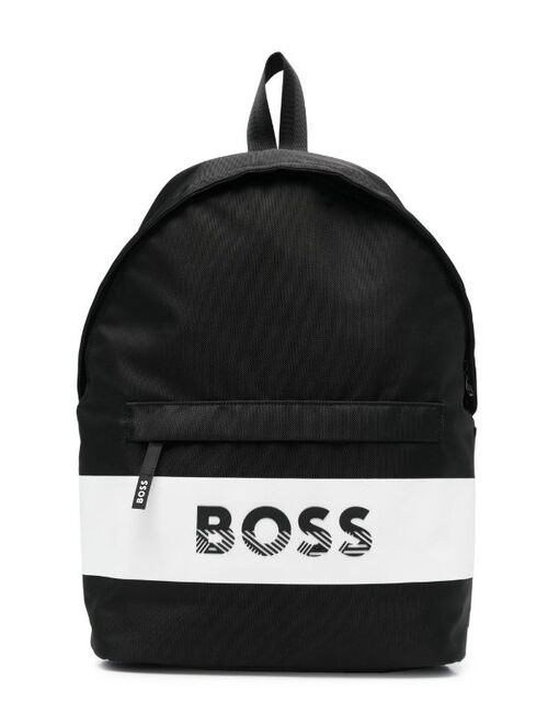 Hugo Boss BOSS Kidswear logo-print backpack