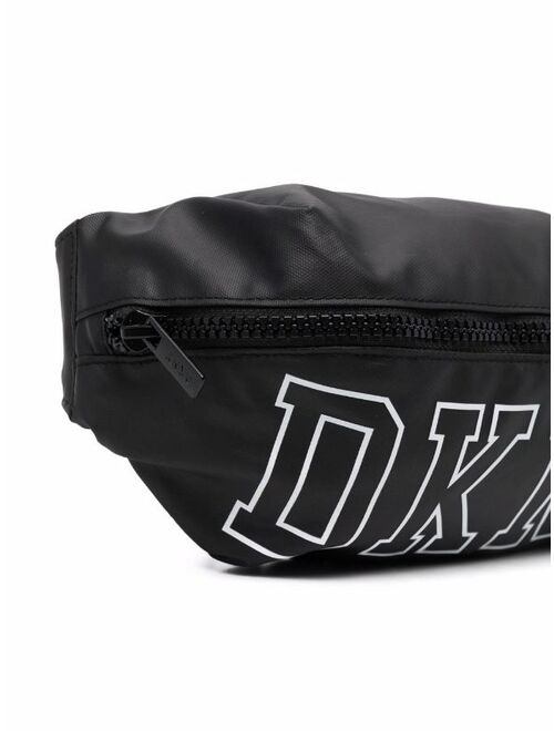 Dkny Kids logo-print two-tone belt bag