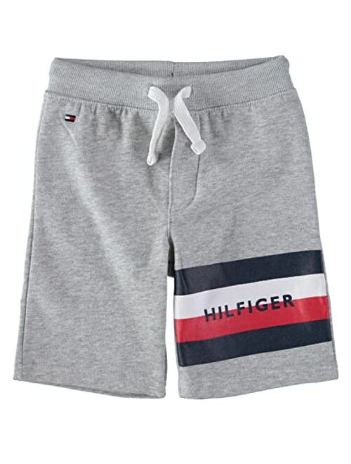 Tommy Hilfiger Kids Stripe Graphic Knit Shorts (Big Kids)