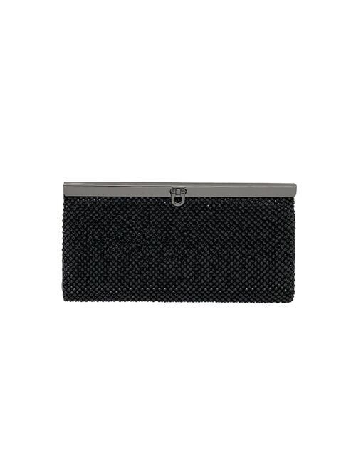 LA REGALE Women's Finn Crystal Wallet Clutch