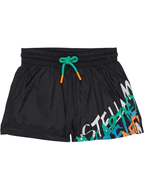 Stella McCartney Kids Scribble Stella Shorts (Toddler/Little Kids/Big Kids)