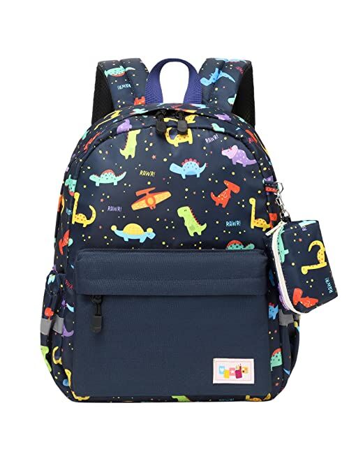 Mygreen Preschool Backpack, Little Kid Backpacks for Boys and Girls with Chest Strap