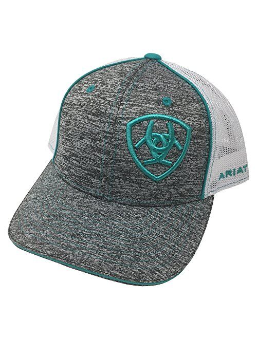 Ariat Youth Heather Offset Shield Logo Ball Cap