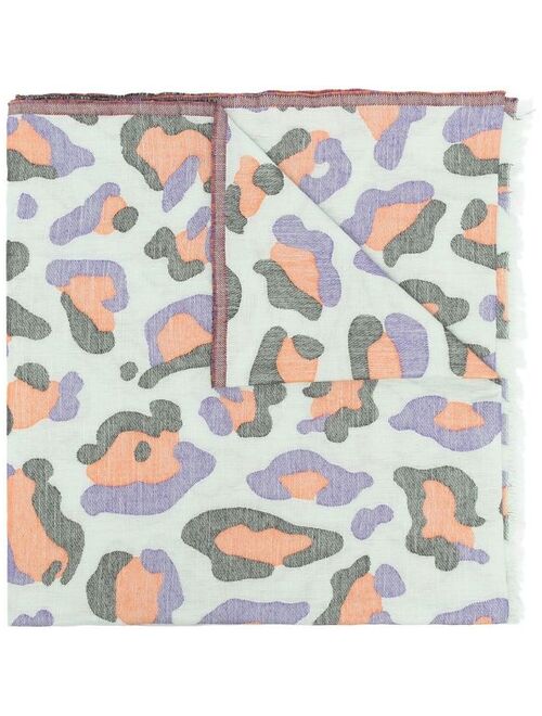 Bimba y Lola patterned cotton scarf